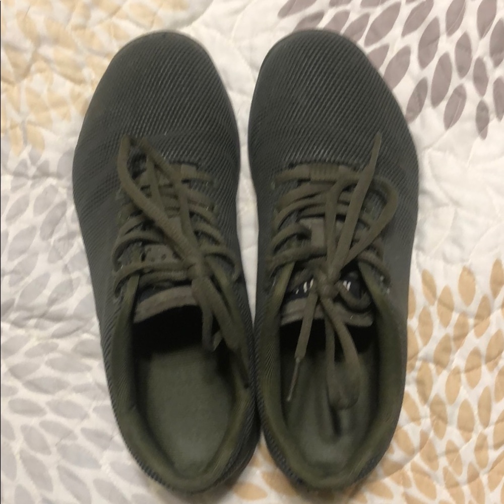 Army green nobull trainers